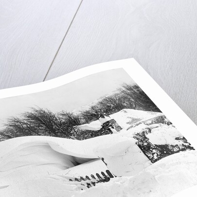 The Great Snow at the Rope Works, Ramsey, Isle of Man by George Bellett Cowen